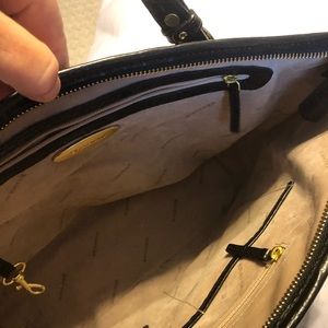 Authentic Brahmin bag . Black and White